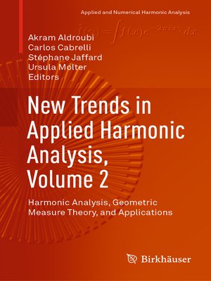 cover image of New Trends in Applied Harmonic Analysis, Volume 2